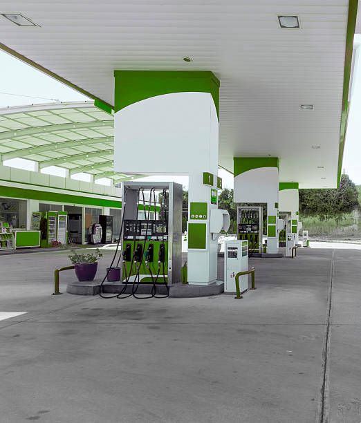 Fuel Station Background